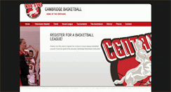 Desktop Screenshot of cambridgebasketball.com